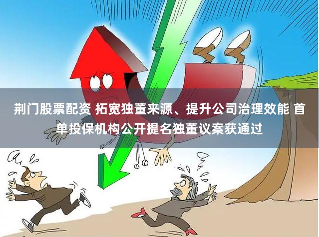 荆门股票配资 拓宽独董来源、提升公司治理效能 首单投保机构公开提名独董议案获通过