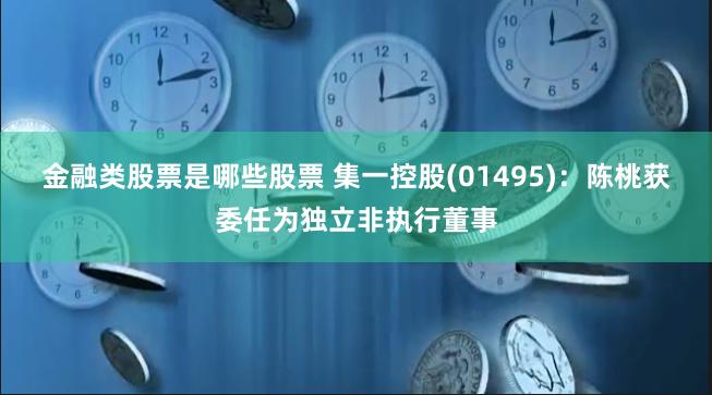 金融类股票是哪些股票 集一控股(01495)：陈桃获委任为独立非执行董事