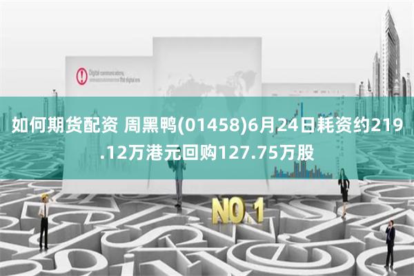 如何期货配资 周黑鸭(01458)6月24日耗资约219.12万港元回购127.75万股